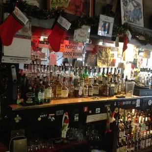 Good Bourbon Selection is always a plus...