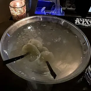 Dirty martini