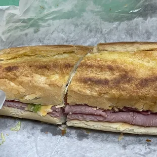 Ham and Cheese Sandwich