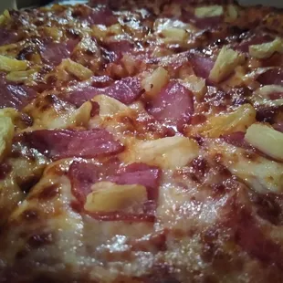 Ham and pineapple!