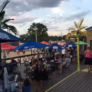 Outdoor patio.