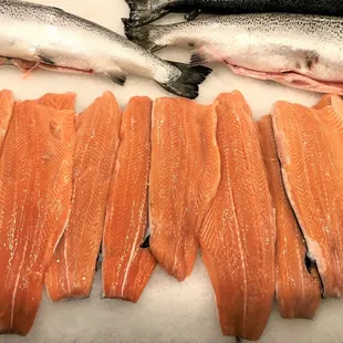 Freshly harvested Atlantic Salmon is tasty and good for you!
