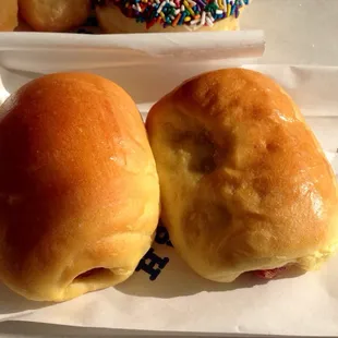 Cheese and jalapeño rolls