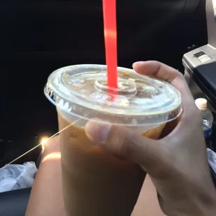 Iced Hazelnut Latte