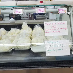 a variety of pastries for sale