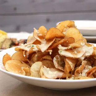 Blue Cheese Potato Chips