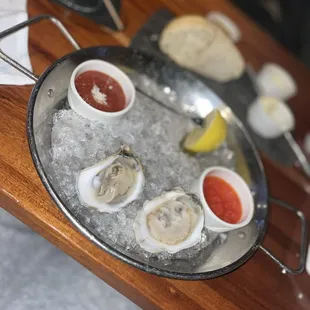 West coast oysters