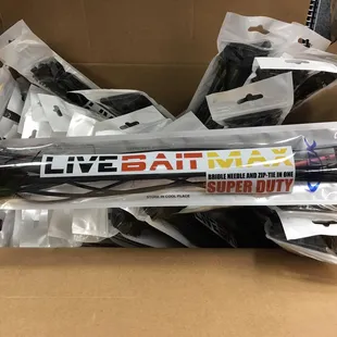 We got the new nitta live bait max zips in
