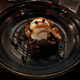 Chocolate bread pudding. I'll take three.