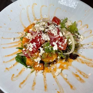 Watermelon Tomato Salad