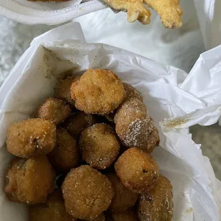 Fried okra