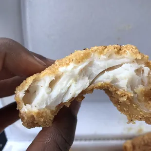 Fish was fried nicely