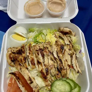 Grilled Chicken Burgers