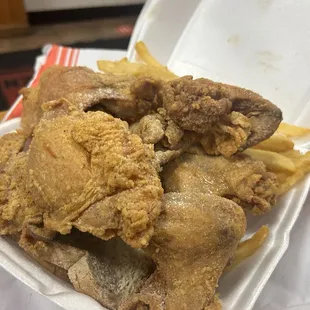 Chicken 3 Thighs (legs were out) 3 Wings Combo