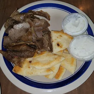 Gyros plate