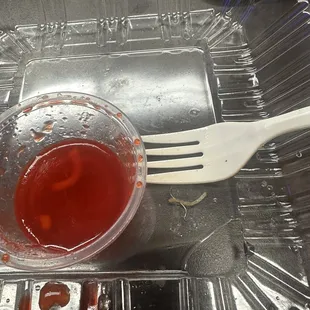 Metal, possible staple found in food