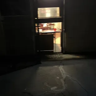 Waiting on my order outside food almost ready