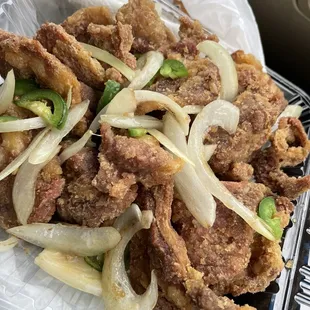 Salt and Pepper Pork Chop