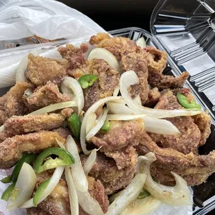 Salt and Pepper Pork Chop