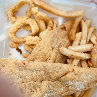 18. Calamari and Fish