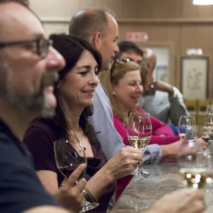 Enjoy a complimentary wine tasting.