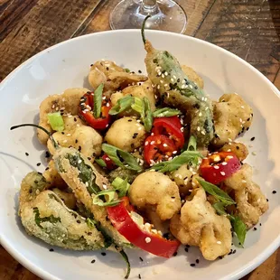 a plate of food