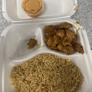 Sweet n spicy chicken bowl