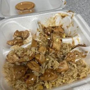 Sweet n spicy chicken bowl