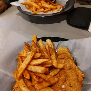 fish, fish and chips, seafood, food