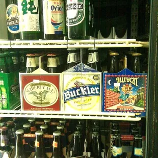 Domestic and foreign brewskies! Photo by Eric Alcantara
