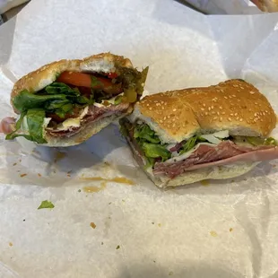 J Pace Italian with Prosciutto Sandwich