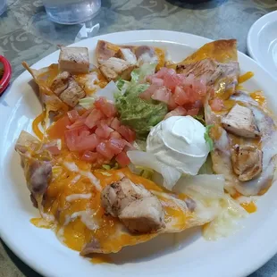Chicken nachos