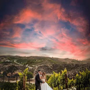 Winery Wedding day.