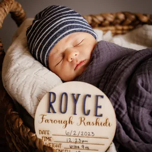 Baby Photography In home studio setup.