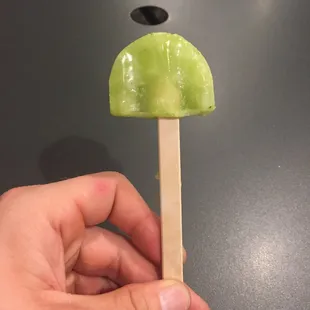 Lemon Basil Popsicle!!!