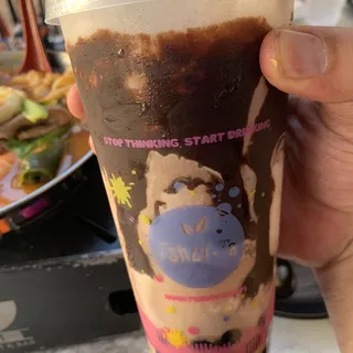 Black Sugar Iced Milk Slush