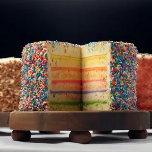 Celebration Cake, Pineapple Carrot Cake, Red Velvet Cake