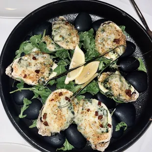 Oysters Rockefeller