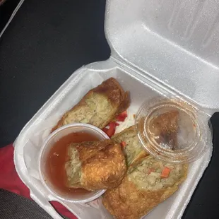 Chicken egg rolls