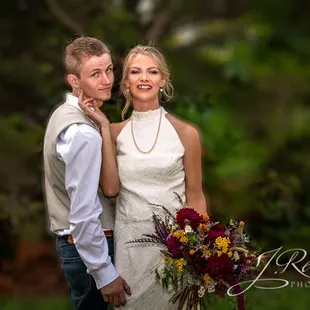 Wedding Photography at the Red Bud Party Barn in Douglas, KS