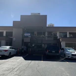 800 S Beretania street. This is the building from the parking lot. Go to suite 210.
