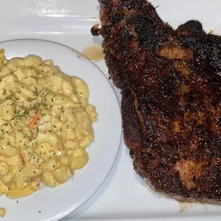 *Lobster Mac &amp; Ribeye* Thursday nights are Steak Night