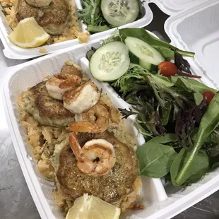 shrimp and rice