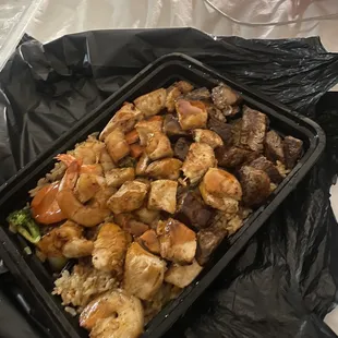 Filet Mignon Chicken &amp; Shrimp combo