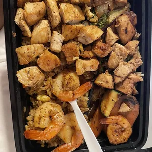 Chicken &amp; Shrimp Combo