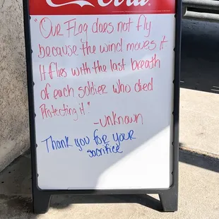 a coca cola sign