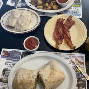 Bacon Breakfast Burrito