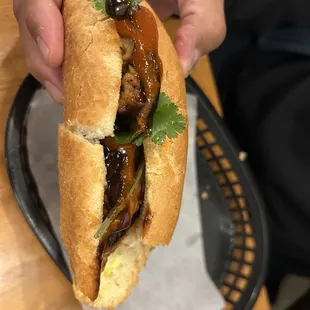 Banh mi chicken
