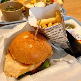 BK-03. Chicken Burger Combo