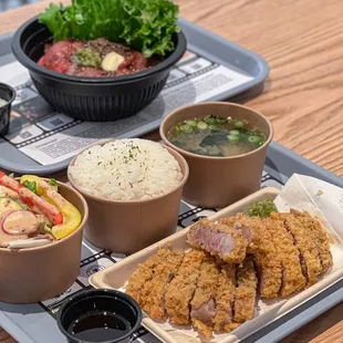 KB-01. Beef Cutlet Plate Combo